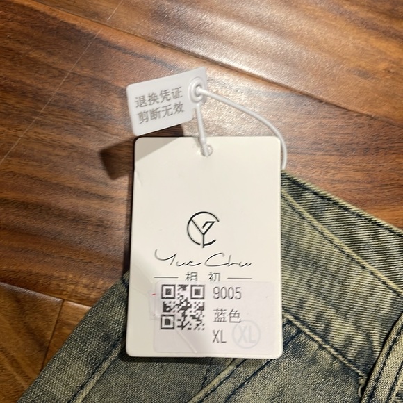 Jeans Stylish Wide-Leg Jeans size XL brand Yue Chen - Picture 3 of 8